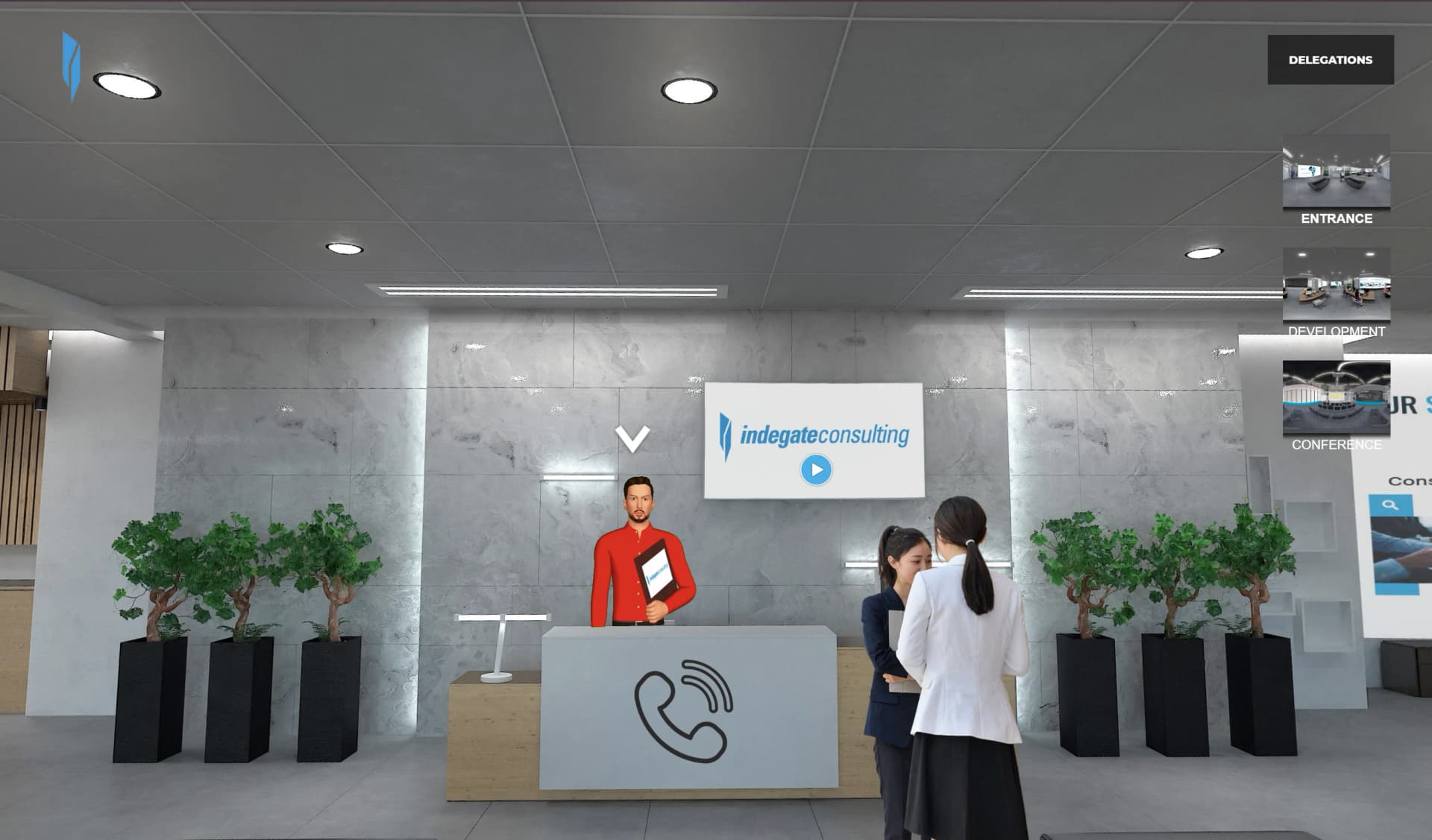 Tour virtual de Vestíbulo de Entrada