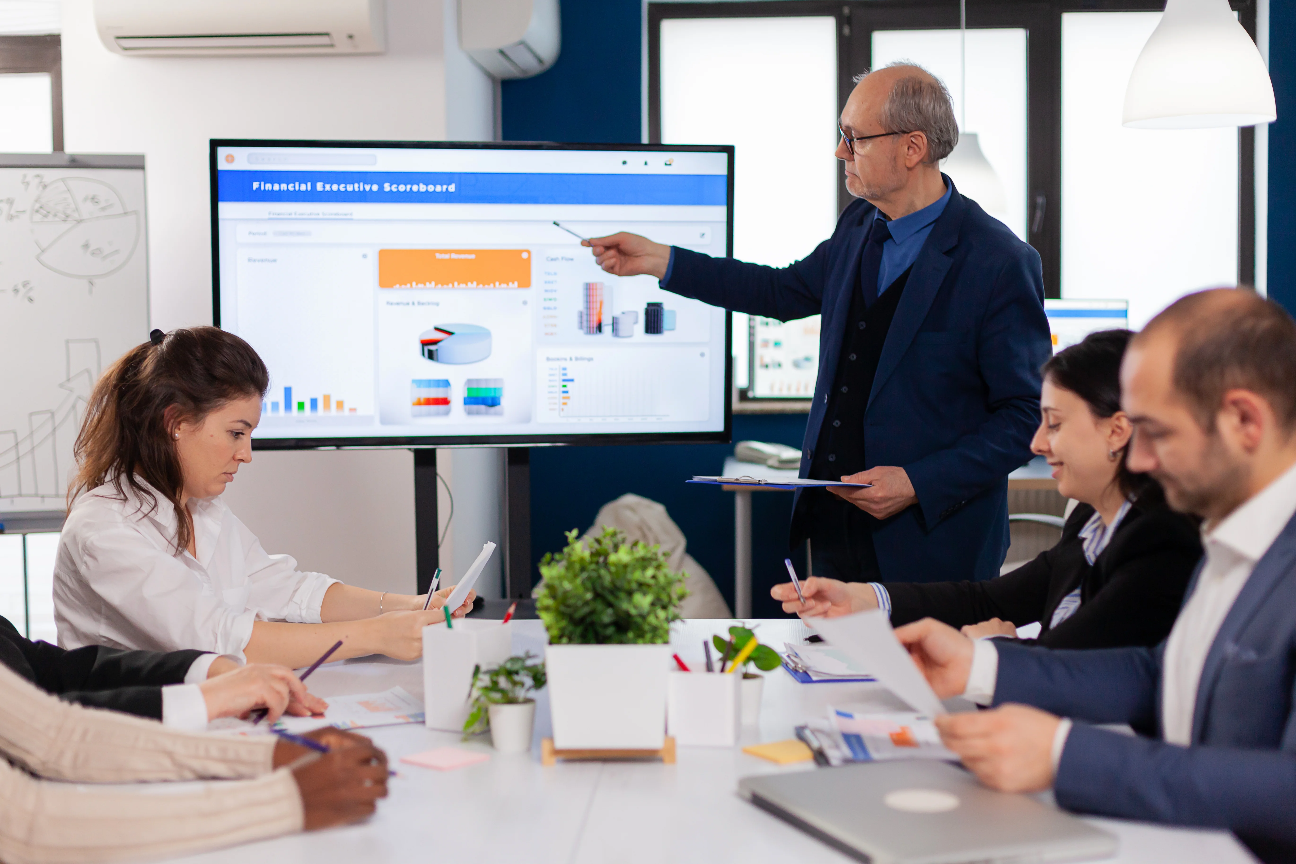 Sales representation and client presentation